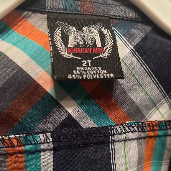 Amirican Hero (AH) 2pcs Jean and Shirt Set Size 2T - Picture 2 of 8